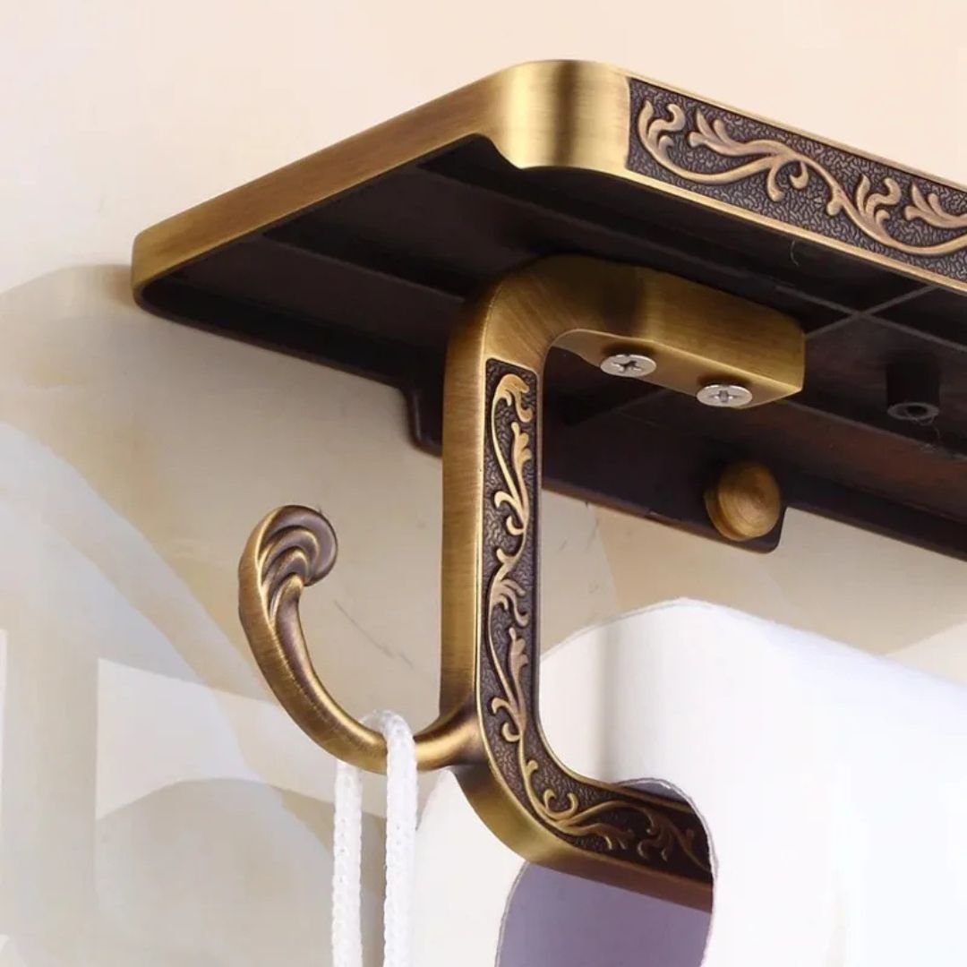 Gold Wall Mounted Toilet Paper Holder