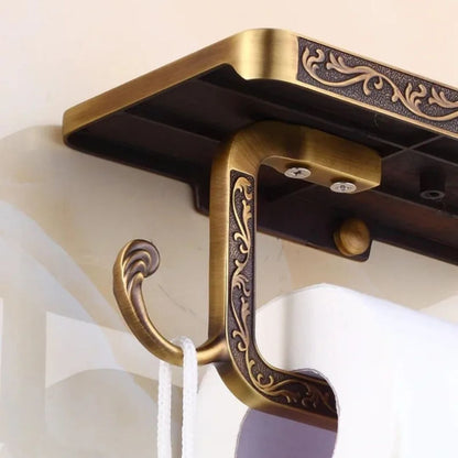 Gold Wall Mounted Toilet Paper Holder