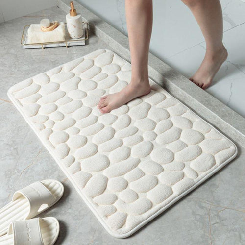 Non-Slip Absorbent and Soft Bathroom Mat 60x40cm