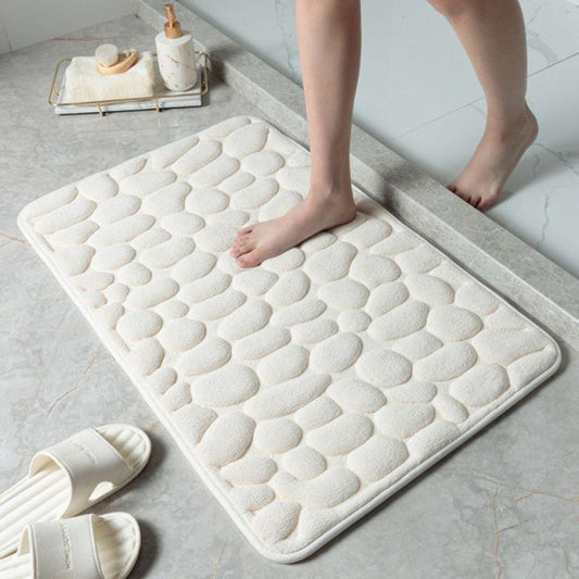 Non-Slip Absorbent and Soft Bathroom Mat 60x40cm
